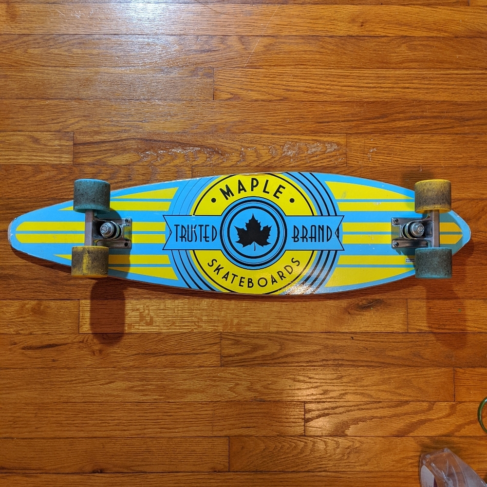 Striped Maple Brand Skateboard